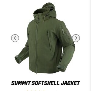 Condor Summit No. 602 soft shell Men's Black Tactical Jacket
